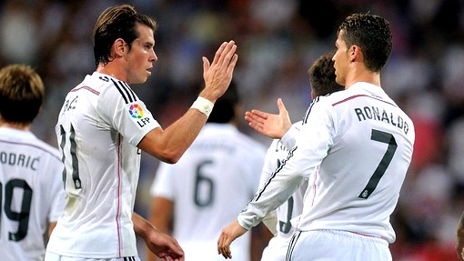 Гарет Бэйл и Криштиану Роналду