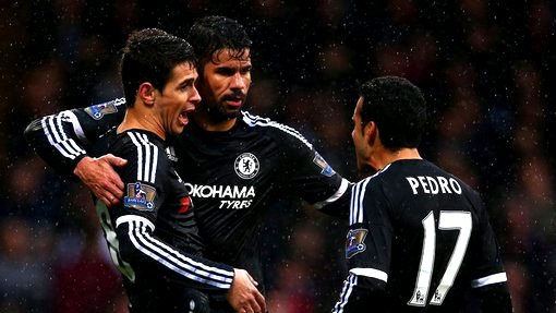 Оскар, Диего Коста и Педро