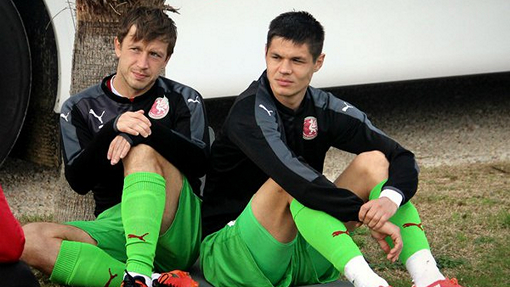 Футболисты «Рубина» на сборе в Испании