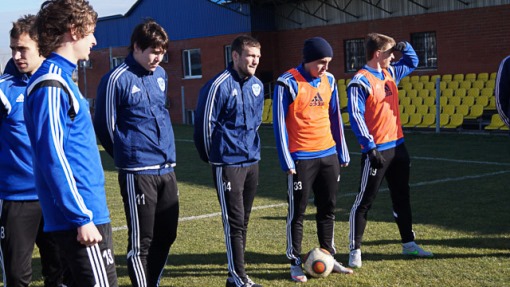 Футболисты «Волги»