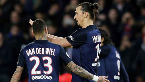 Златан Ибрагимович и Грегори ван дер Вил