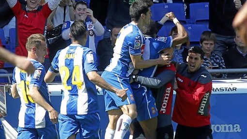 Радость игроков «Эспаньола»