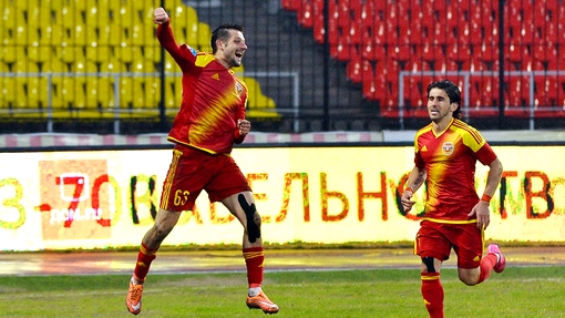 Тульский «Арсенал» вышел на второе место