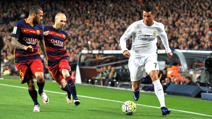 Криштиану Роналду (справа) принес победу Мадриду Криштиану Роналду (справа) принес победу Мадриду