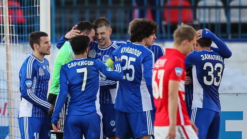 Футболисты «Волги»