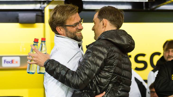 Юрген Клопп и Томас Тухель