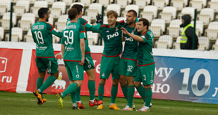 Футболисты «Локомотива»