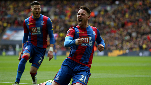 Радость футболистов «Кристал Пэлас»