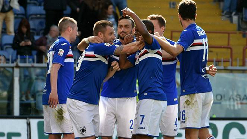 Футболисты «Сампдории»