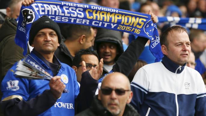 Болельщики «Лестера»