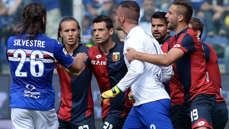 «Сампдория» проиграла в городском дерби