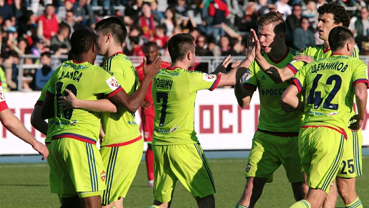 Футболисты ЦСКА