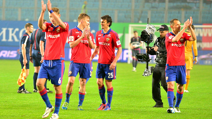 Футболисты ЦСКА