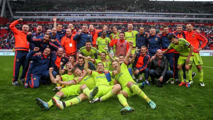 Футболисты ЦСКА