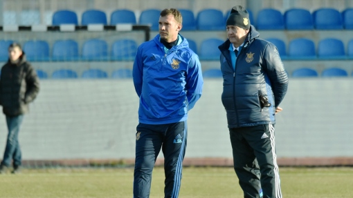 Андрей Шевченко и Михаил Фоменко