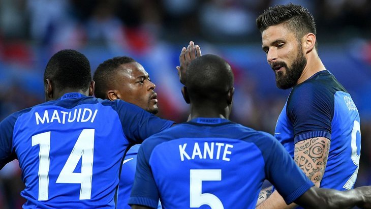 Футболисты сборной Франции