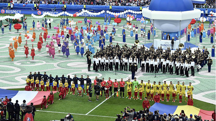 Церемония открытия Евро-2016