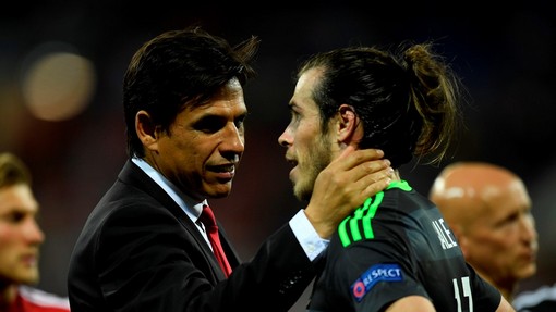 Крис Коулман и Гарет Бейл