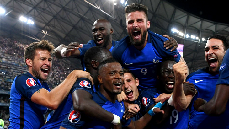 Сборная Франции в финале