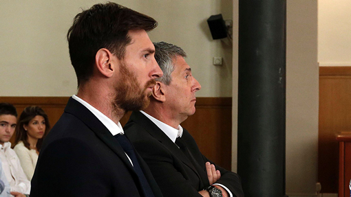 Лионель Месси в суде