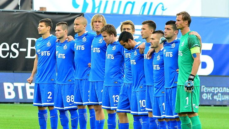 Футболисты «Динамо» перед дебютным матчем в ФНЛ