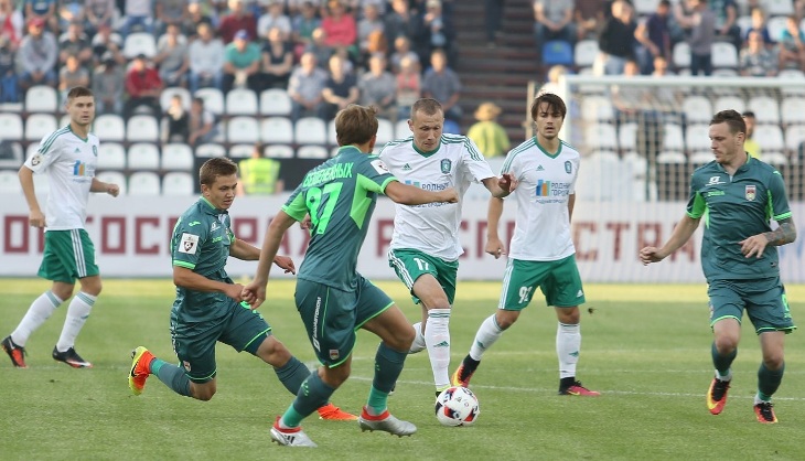 «Уфа» на выезде уступила команде из Томска