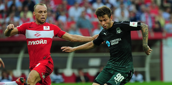 Денис Глушаков и Федор Смолов