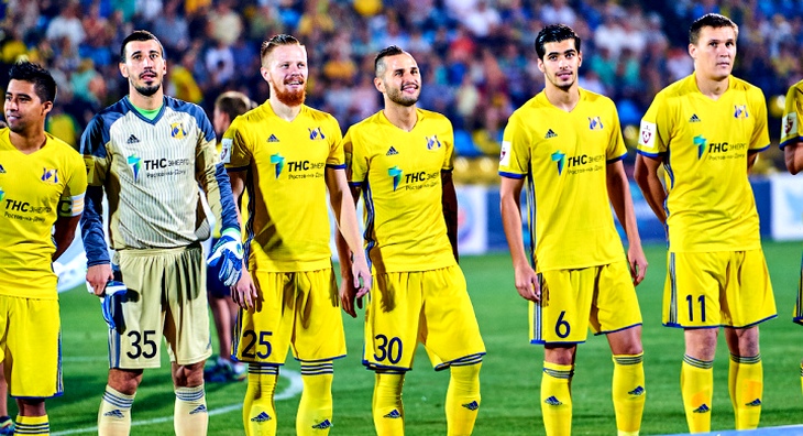 «Ростов» сыграет в групповом этапе Лиги чемпионов