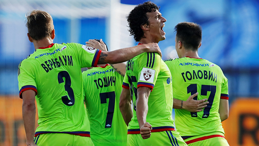 Роман Еременко забил единственный гол