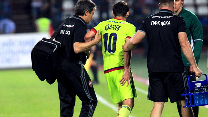 Алан Дзагоев получил травму