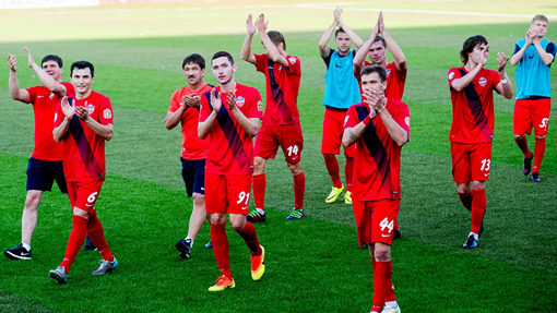 Футболисты «Енисея»