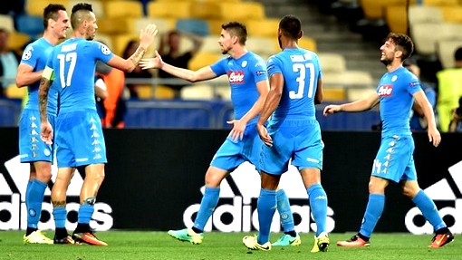 «Наполи» набрал три очка в Киеве