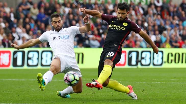 «МанСити» дважды за неделю обыграл «Суонси» на его поле