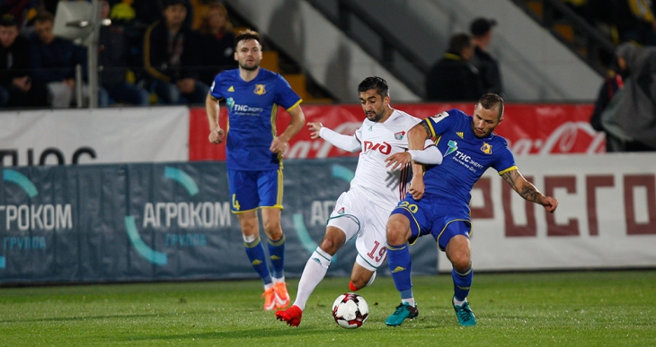 Москвичи потерпели третье поражение кряду в РФПЛ