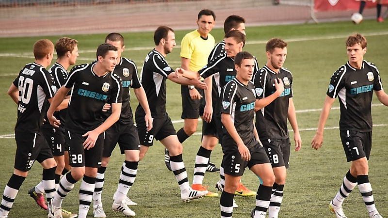 Футболисты «Тюмени»