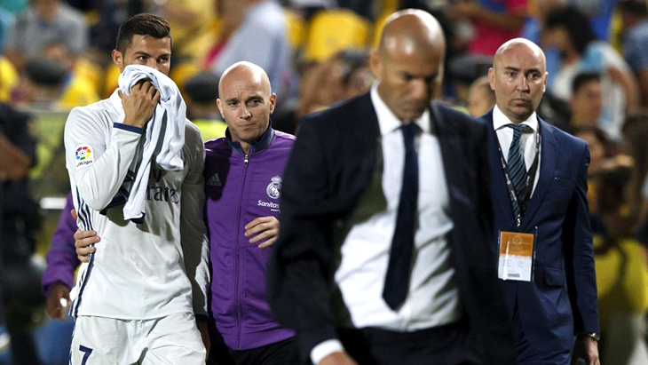 Криштиану Роналду остался недоволен своей заменой