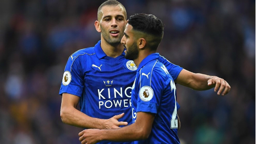 Ислам Слимани и Рияд Махрез