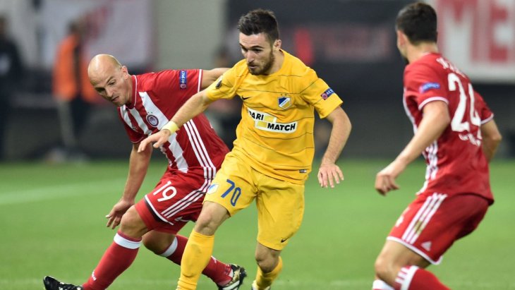 Киприоты одержали победу в матче Лиги Европы