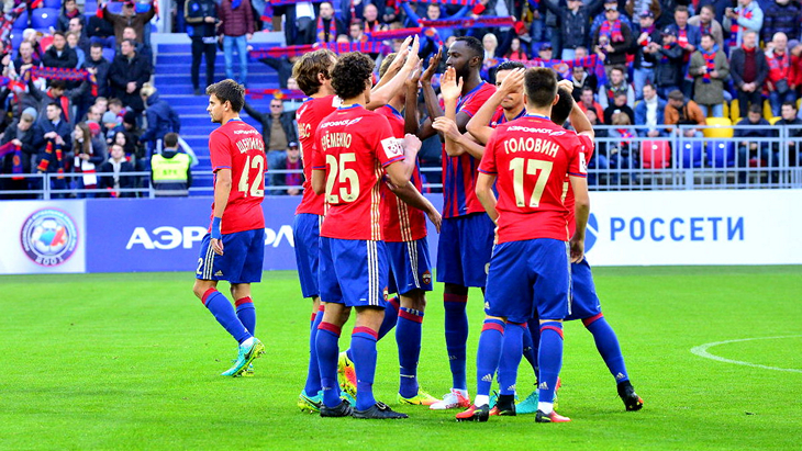 Футболисты ЦСКА