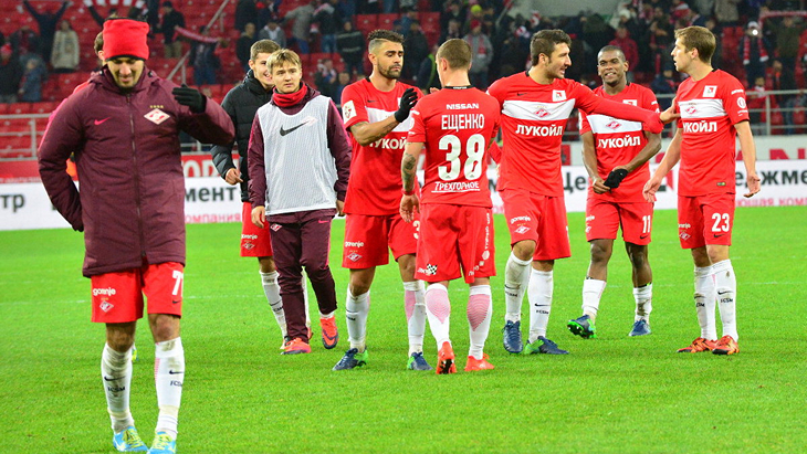 Футболисты «Спартака»