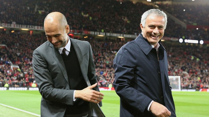Хосеп Гвардиола и Жозе Моуринью