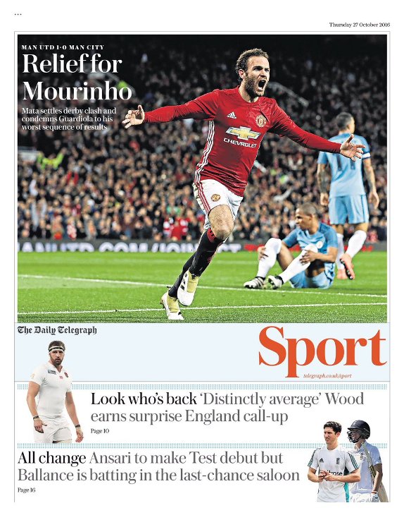 «Облегчение для Моуринью»