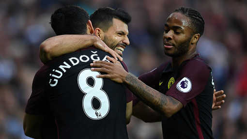 Радость футболистов «Манчестер Сити»