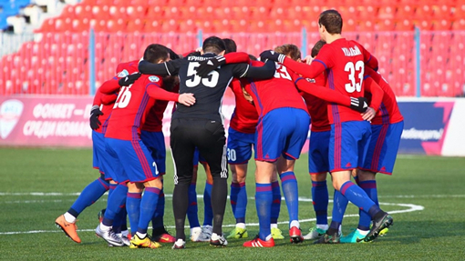 Футболисты «СКА-Хабаровск»