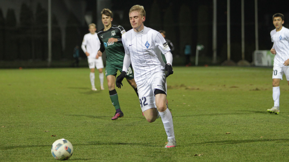 «Краснодар» проиграл «Крыльям» в молодежном первенстве