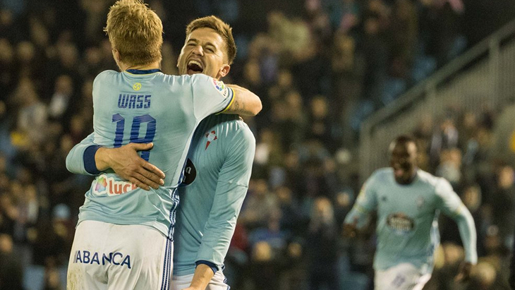 Радость футболистов «Сельты»