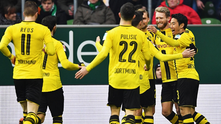 Футболисты «Боруссии»