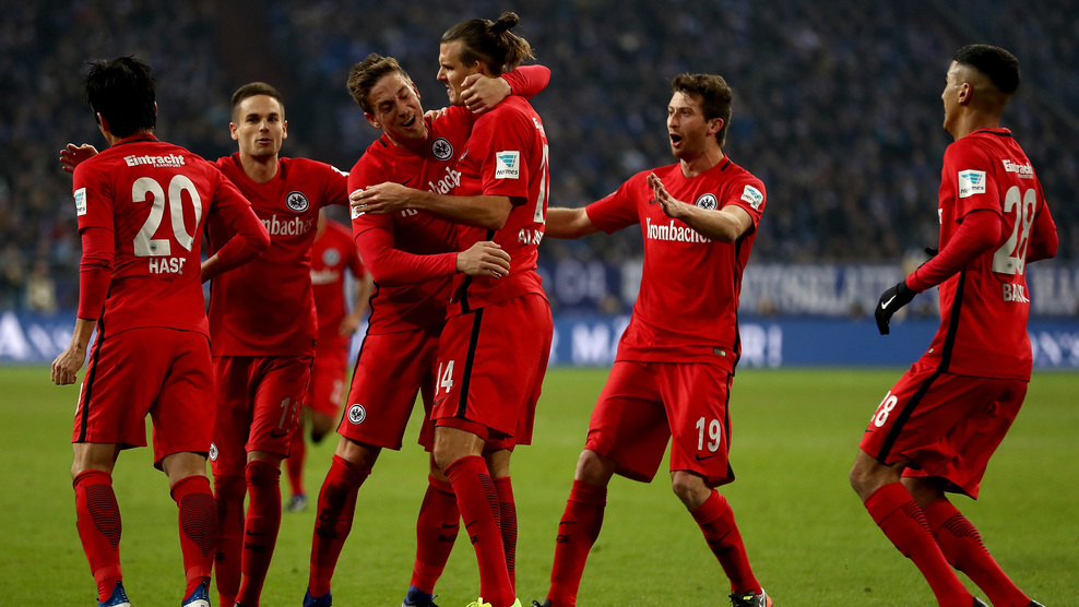 Футболисты «Айнтрахта»