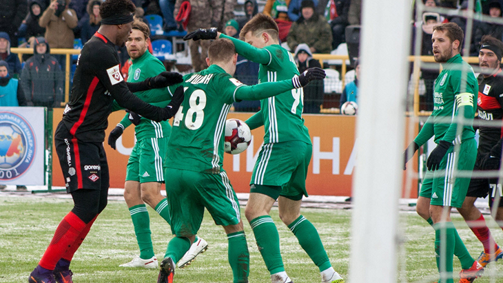 Футболисты «Томи»