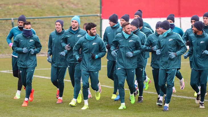 Тренировка «Зенита»